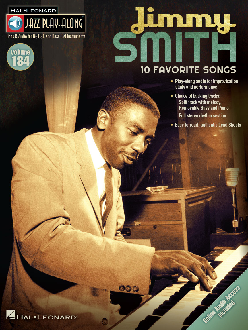 Jimmy Smith Jazz Play Along Volume 184 Hal Leonard Online