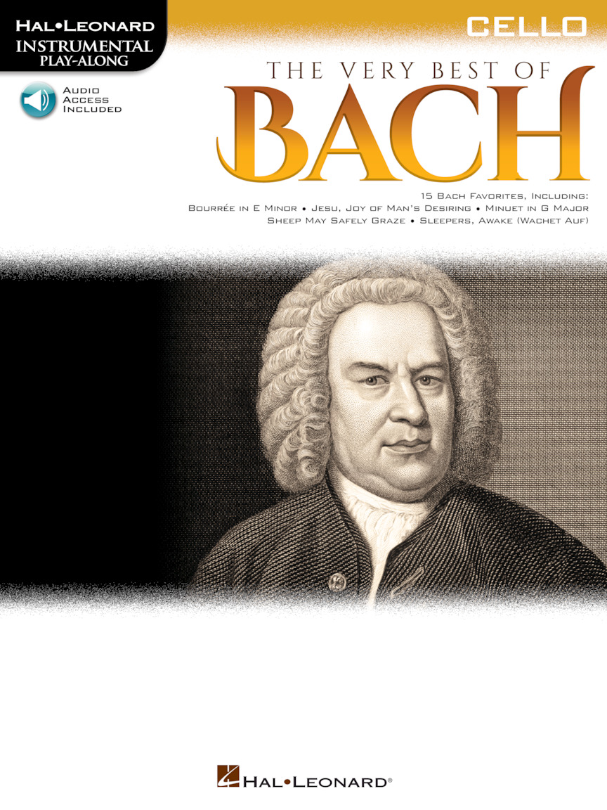 The Very Best Of Bach Instrumental Play Along For Cello Hal Leonard Online