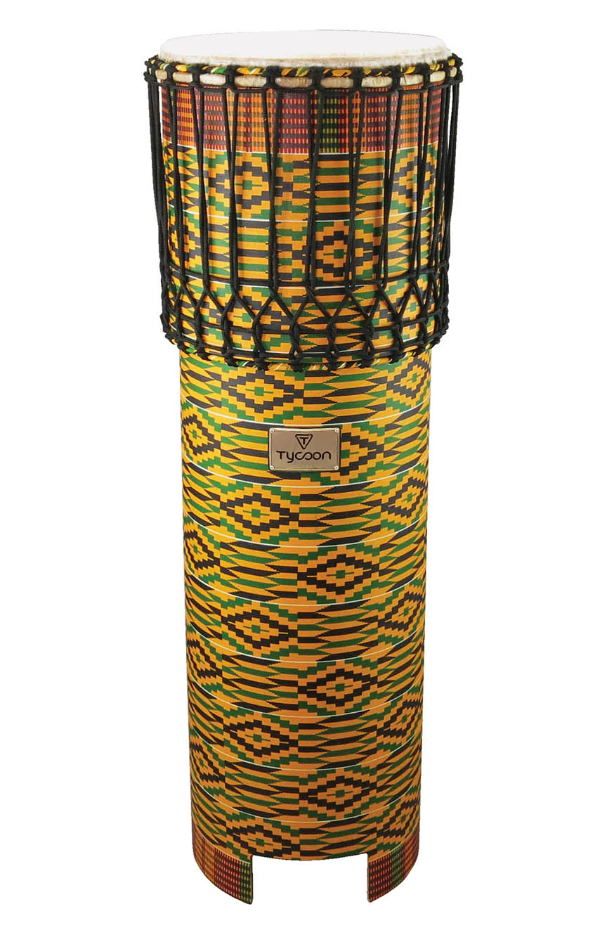 Ngoma Drum with Kente Cloth Finish Model TDDNGD WS Hal Leonard Online