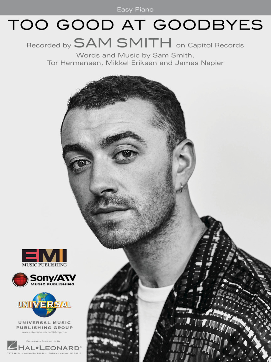 Too good at goodbyes hal leonard online