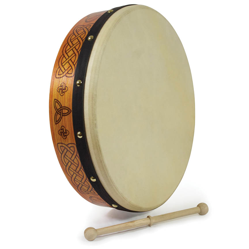 15 Celtic Burn Plain Bodhran Waltons Irish Music Instrument Hal 15 Celtic Burn Plain Bodhran Waltons Irish Music Instrument Hal