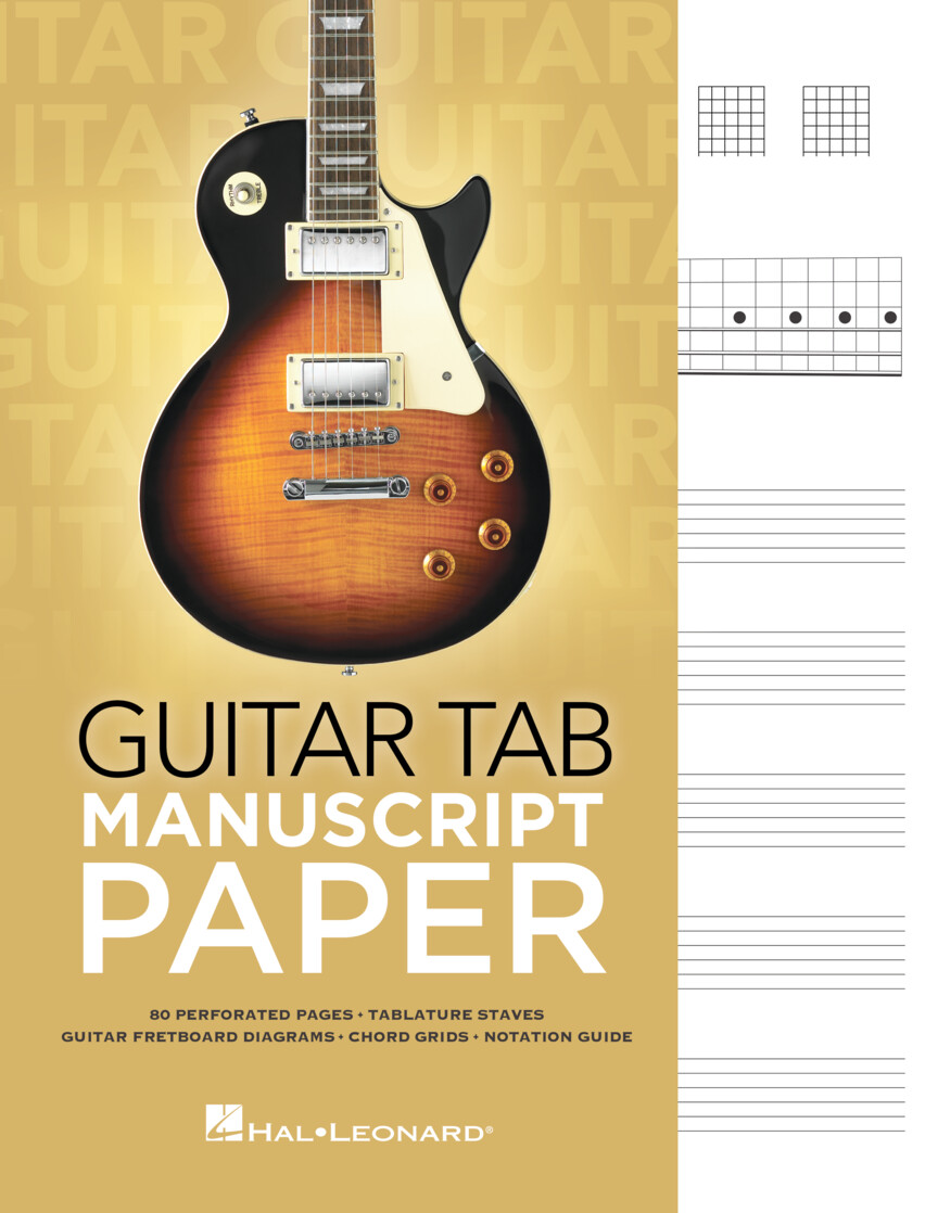 Guitar Tab Manuscript Paper Hal Leonard Online