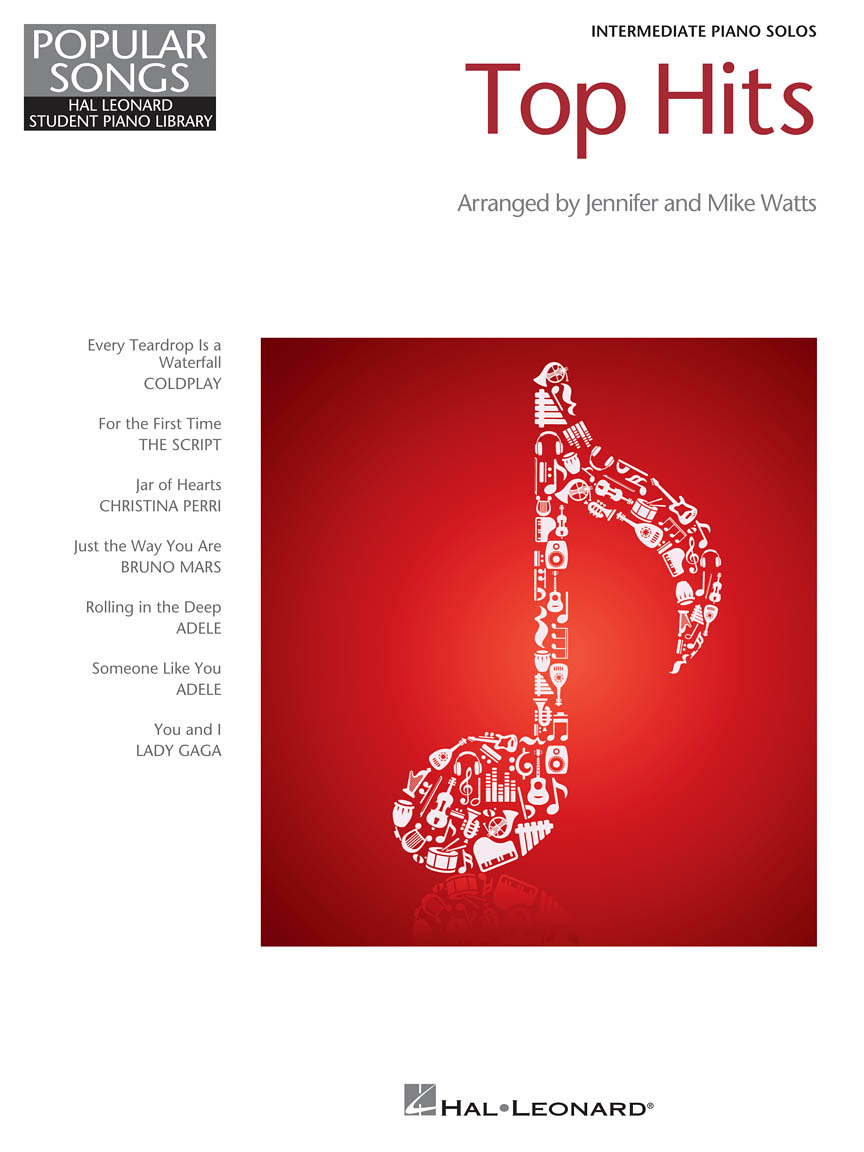 Top Hits Hal Leonard Student Piano Library Popular Songs Series Intermediate Level Hal Leonard Online hal leonard
