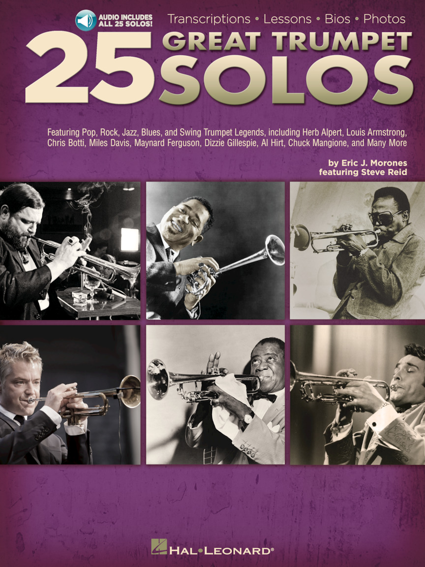 25 Great Trumpet Solos Transcriptions Lessons Bios Photos Book Online Audio Hal Leonard Online