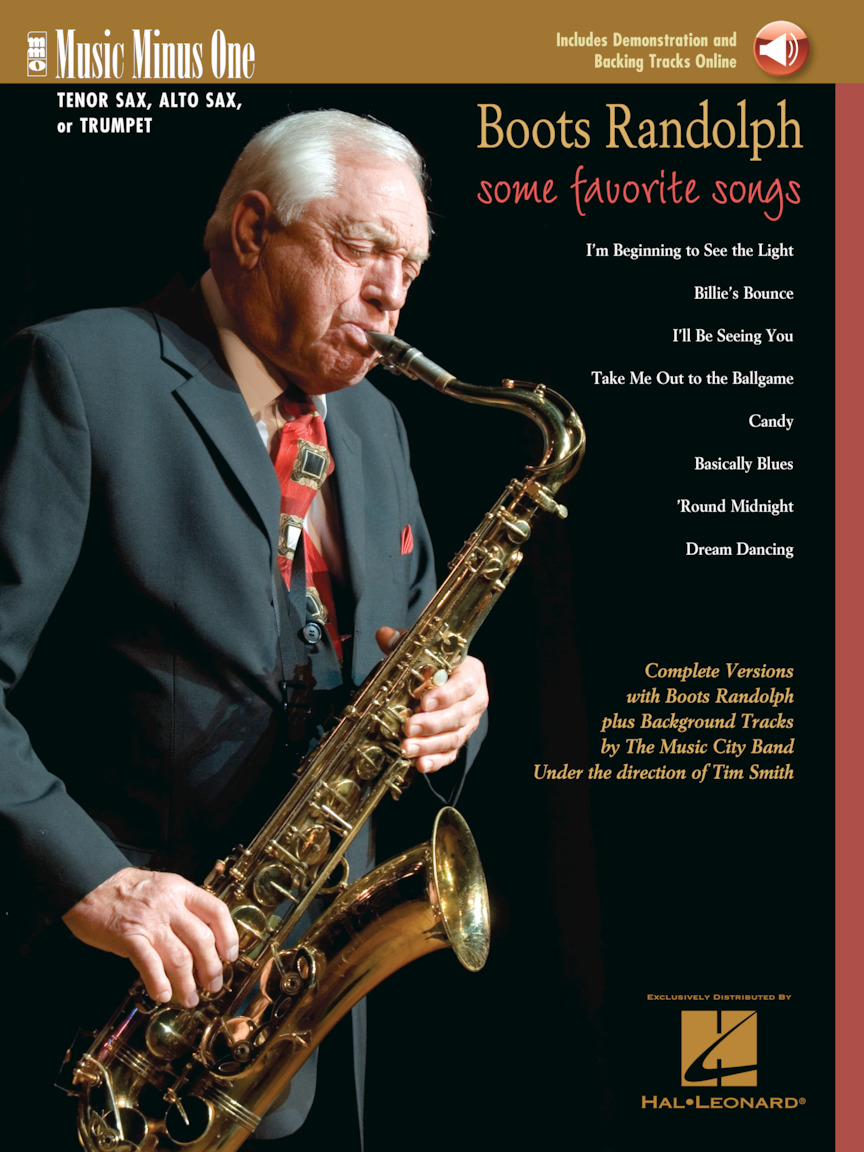 Boots Randolph Some Favorite Songs Music Minus One for Tenor Sax