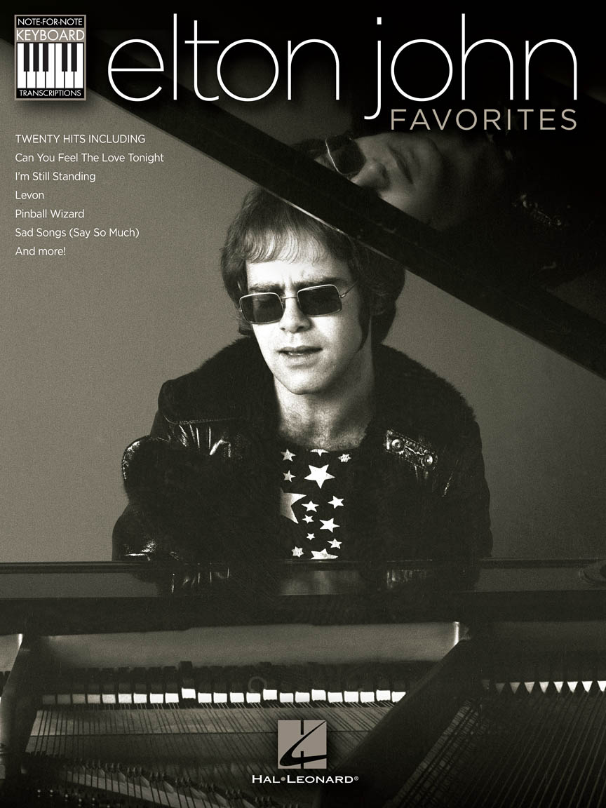 Elton John Favorites Note For Note Keyboard Transcriptions Hal Leonard Online