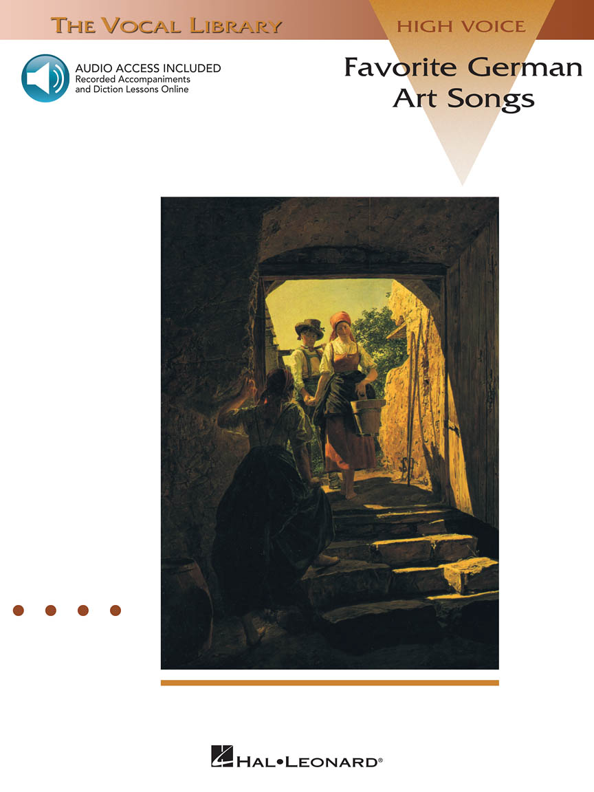 Favorite German Art Songs Volume 1 The Vocal Library High Voice Hal Leonard Online