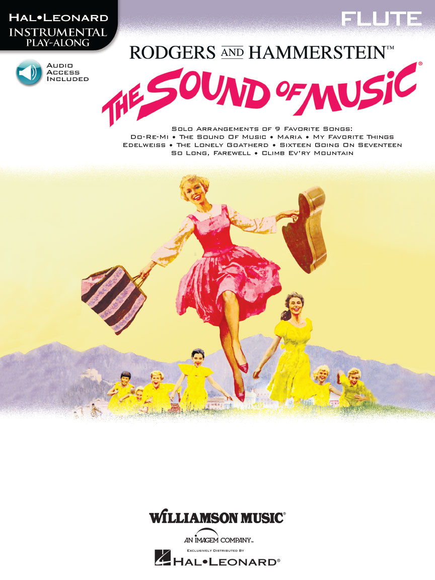 The Sound Of Music Flute Play Along Book Online Audio Pack Hal Leonard Online