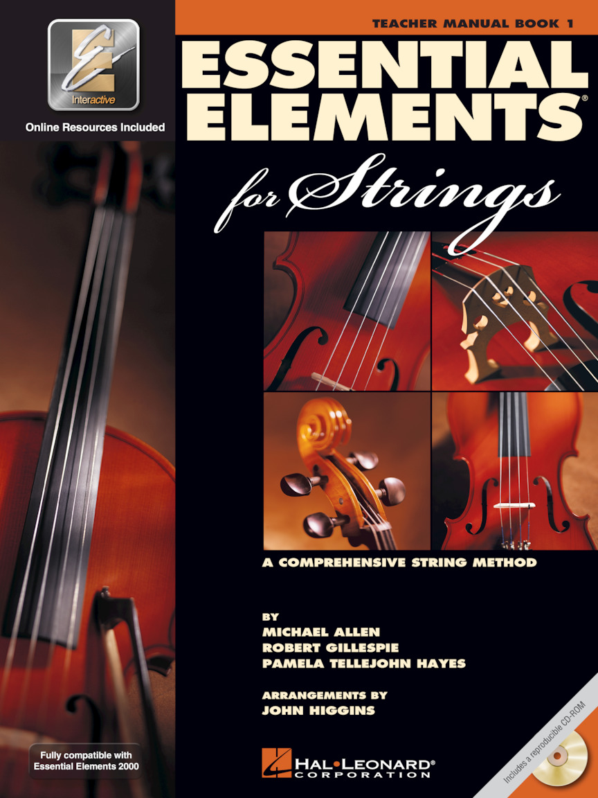 Essential Elements for Strings Book 1 with EEi Teacher Manual Hal
