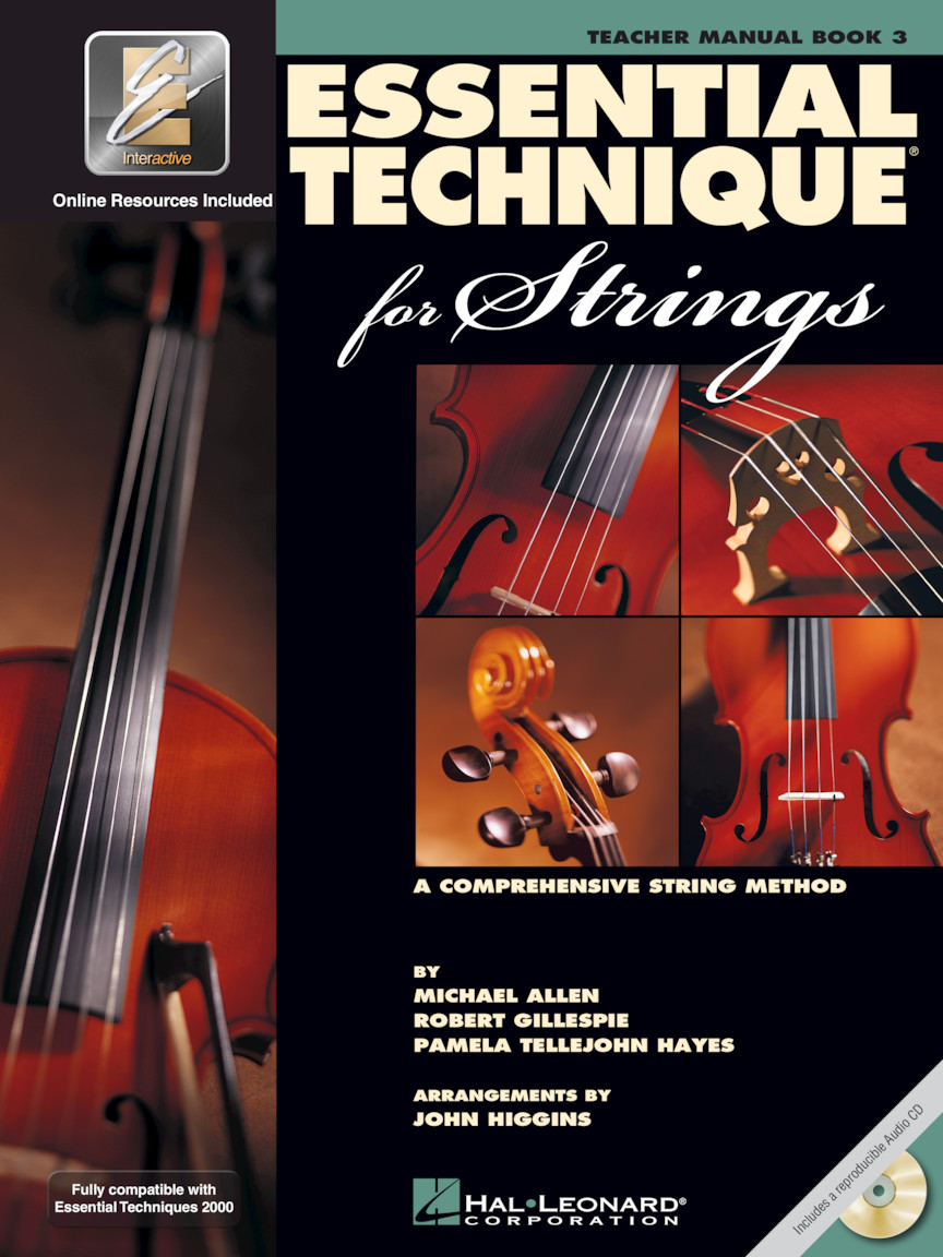 Essential Technique for Strings with EEi Teacher Manual Hal Leonard