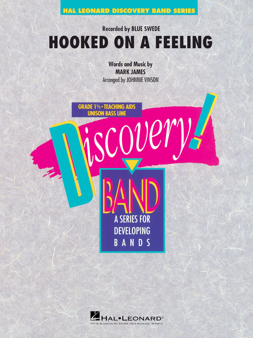 Hooked on a Feeling Hal Leonard Online