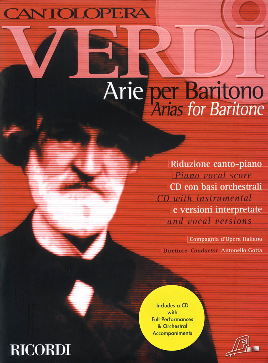 Verdi Arias for Baritone Cantolopera Collection Hal Leonard Online