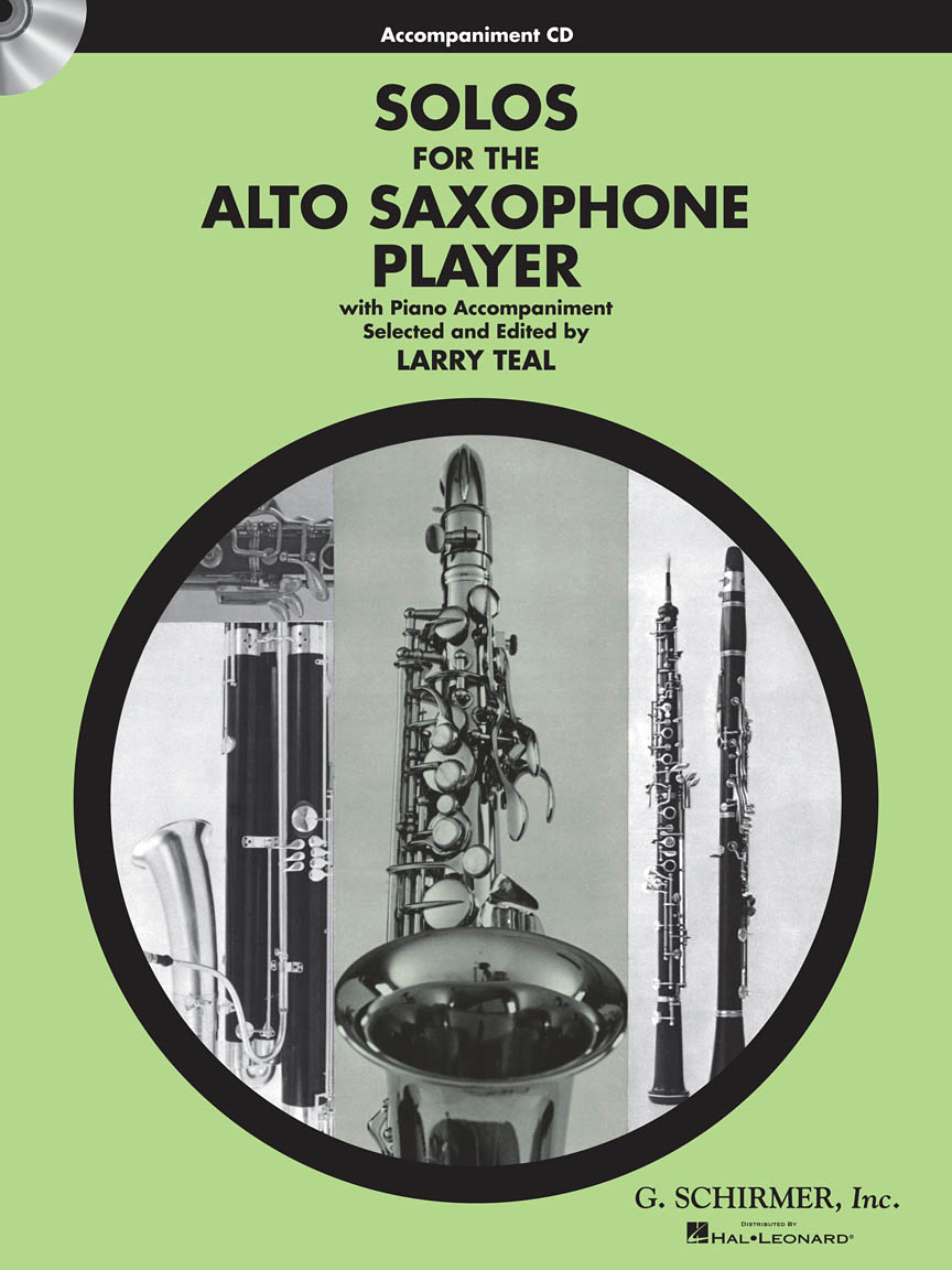 Solos for the Alto Saxophone Player Alto Sax and Piano CD Hal Leonard Online
